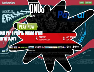 All slots casino paypal