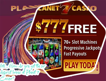 No deposit bonus for planet 7 casino