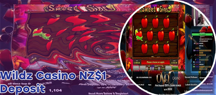 Wildz casino $1 deposit